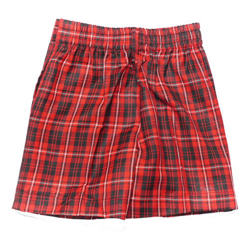 Red Checkered Half Pants
