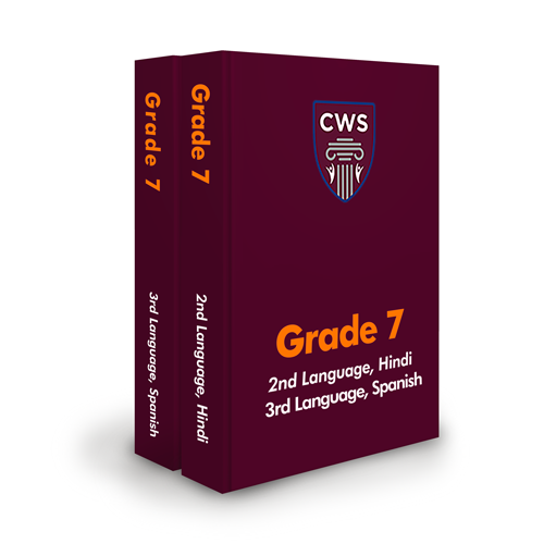 CWS Agra Grade 7 
(2nd Lang. Hindi)
(3rd Lang. Spanish)